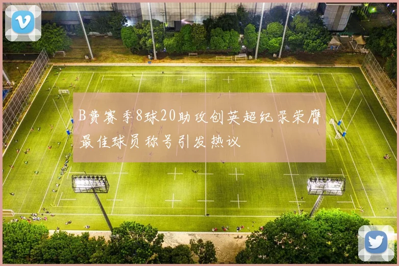 B费赛季8球20助攻创英超纪录荣膺最佳球员称号引发热议